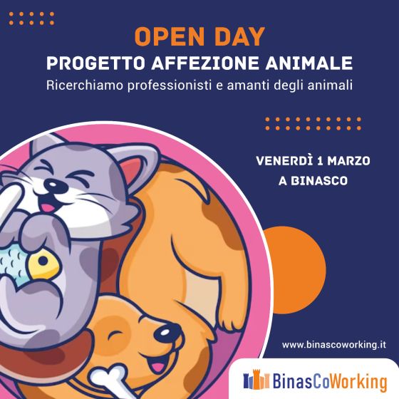 Marzo 2024 OPEN DAY a Milano Sud - Invitati volontari, veterinari, allevatori, addestratori, pet shop in zona (BINASCO)